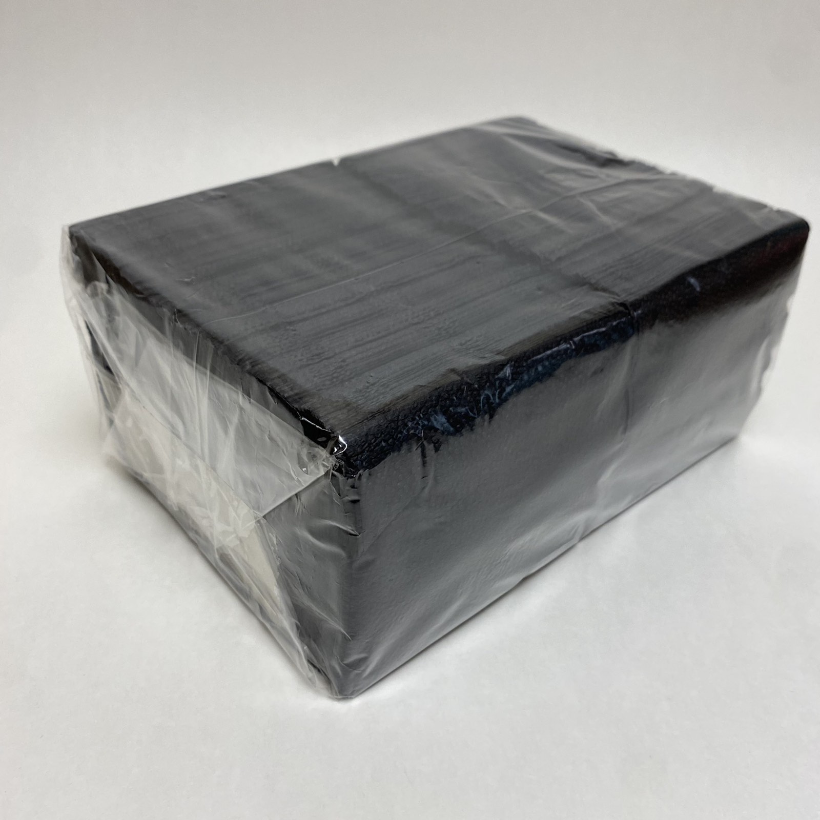 Салфетки бумажные 1СЛ 24*24 400 л/упак черные (smart), РФ