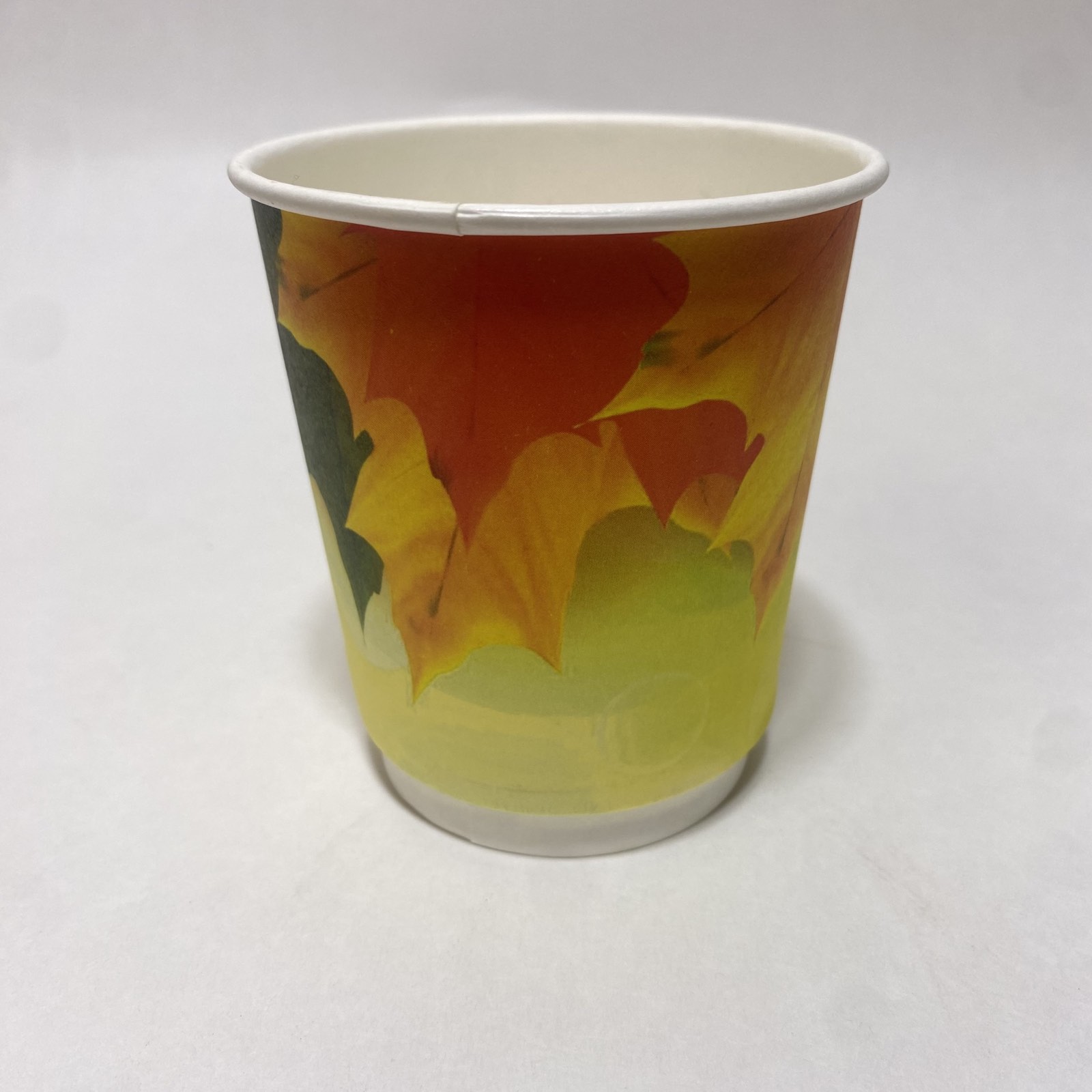 Стакан бумажный 250/270 мл «Осень», двухслойный, 15 штук/упак.