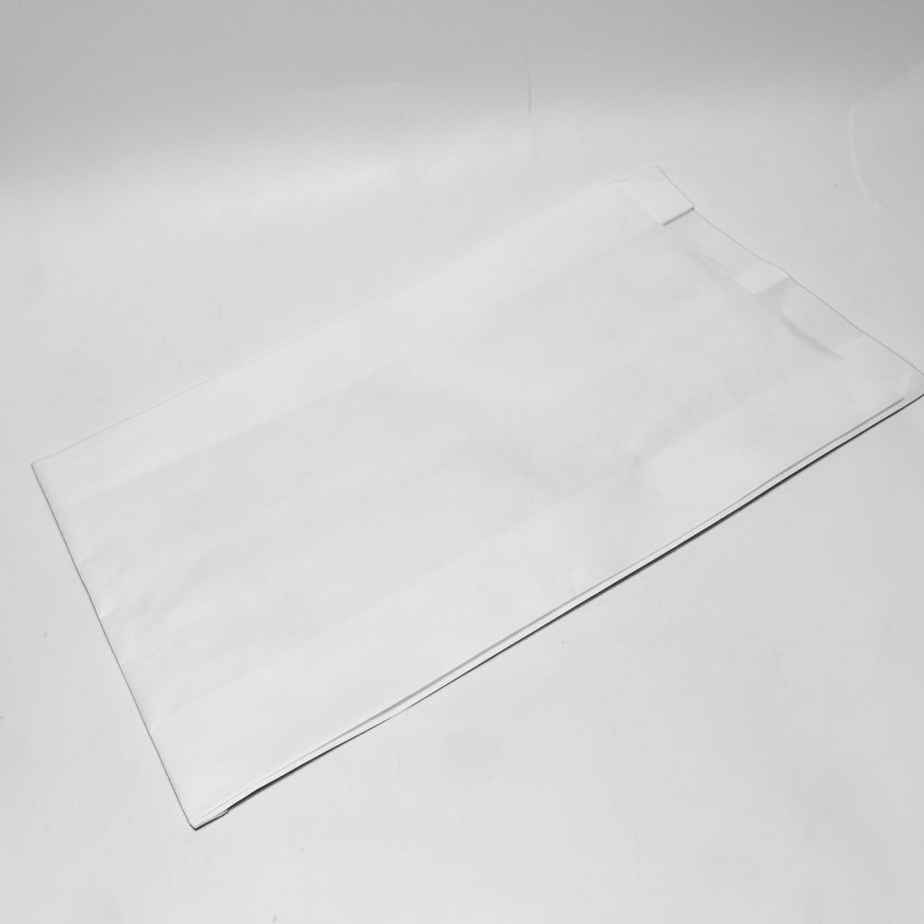 Пакет бумажный v-дно 170*70*300 мм, белый 40г/м2, б/п, 1500 штук/упак.