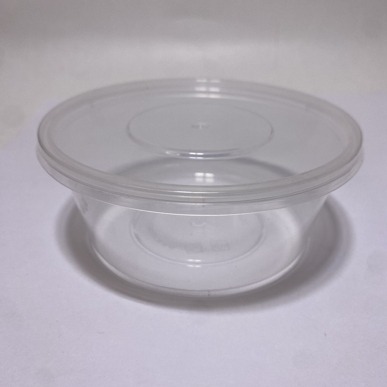 Банка (контейнер) ПП 360 мл  с крышкой , прозрачный, 40 штук/упак.