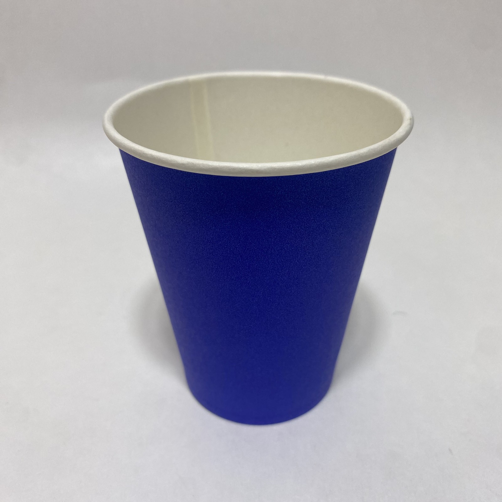 Стакан бумажный 165 мл синий, 50 штук/упак.