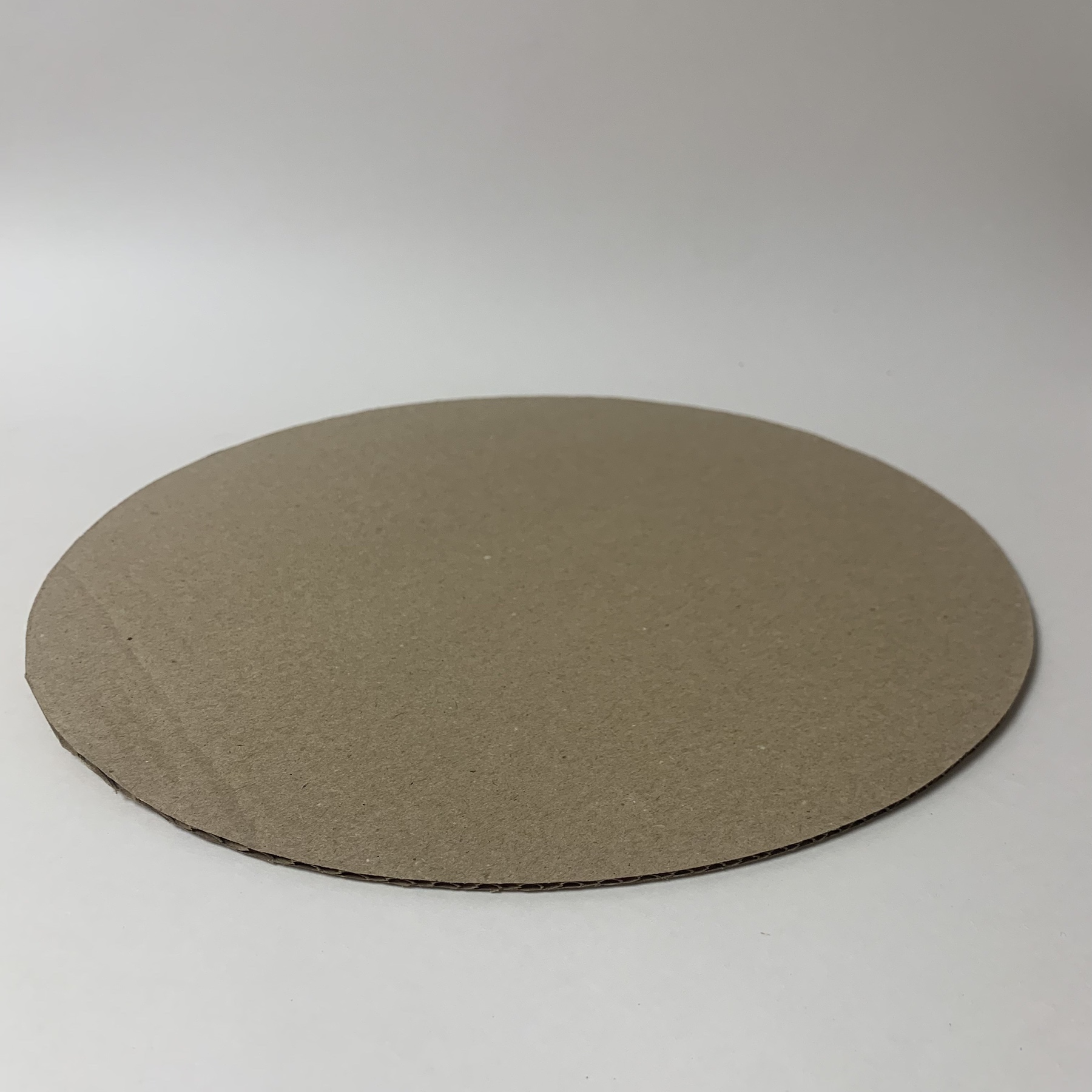 Прокладка для пиццы из гофрокартона Д280мм , бурая, 100 штук/упак.