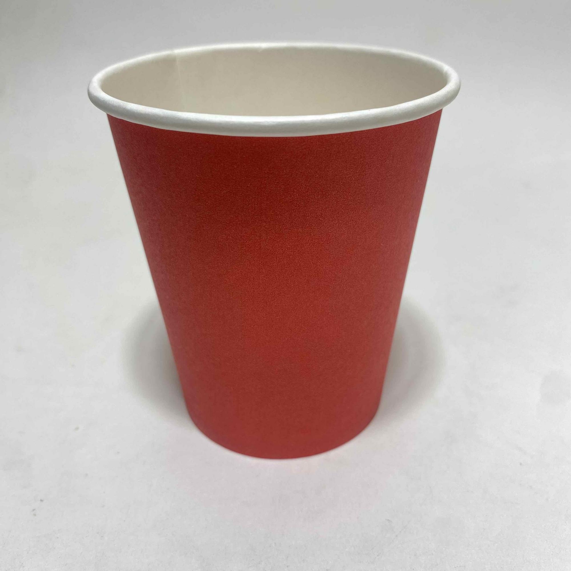 Стакан бумажный 250/270 мл «Red» LIGHT (Лайт), 50 штук/упак.