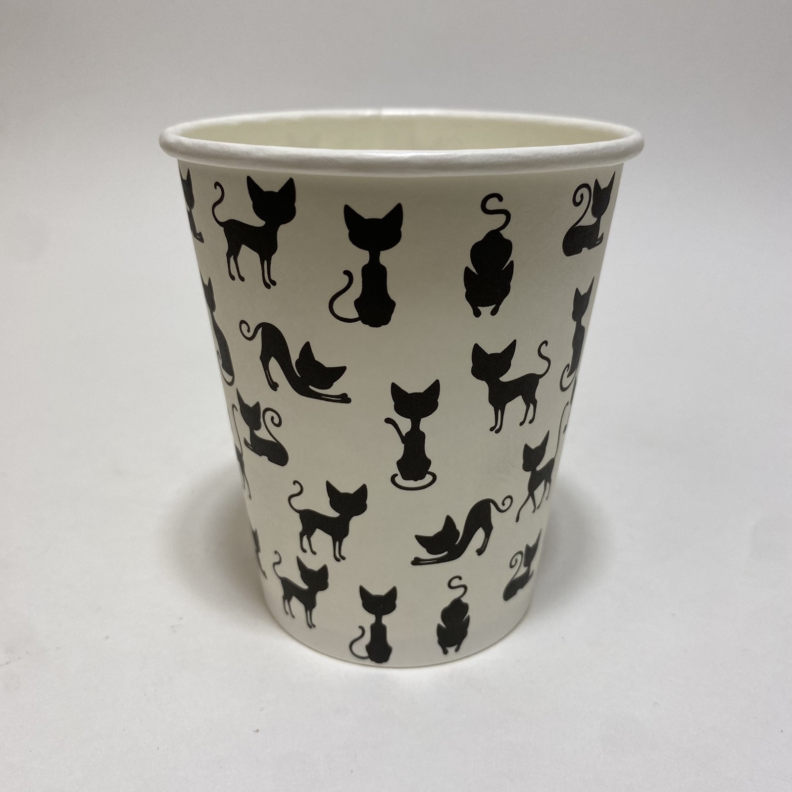 Стакан бумажный 250/270 мл SP80-8cats Коты, 50 штук/упак.