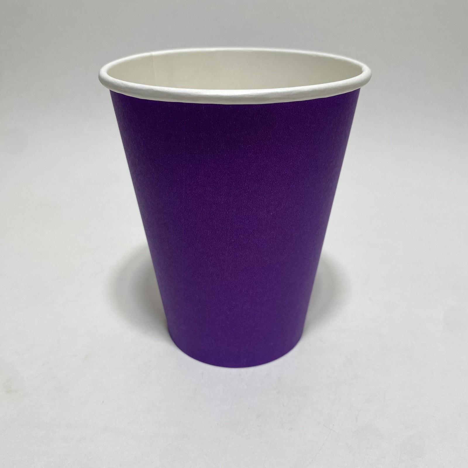 Стакан бумажный 350/400 мл SP90-12Violet Фиолетовый, 50 штук/упак.