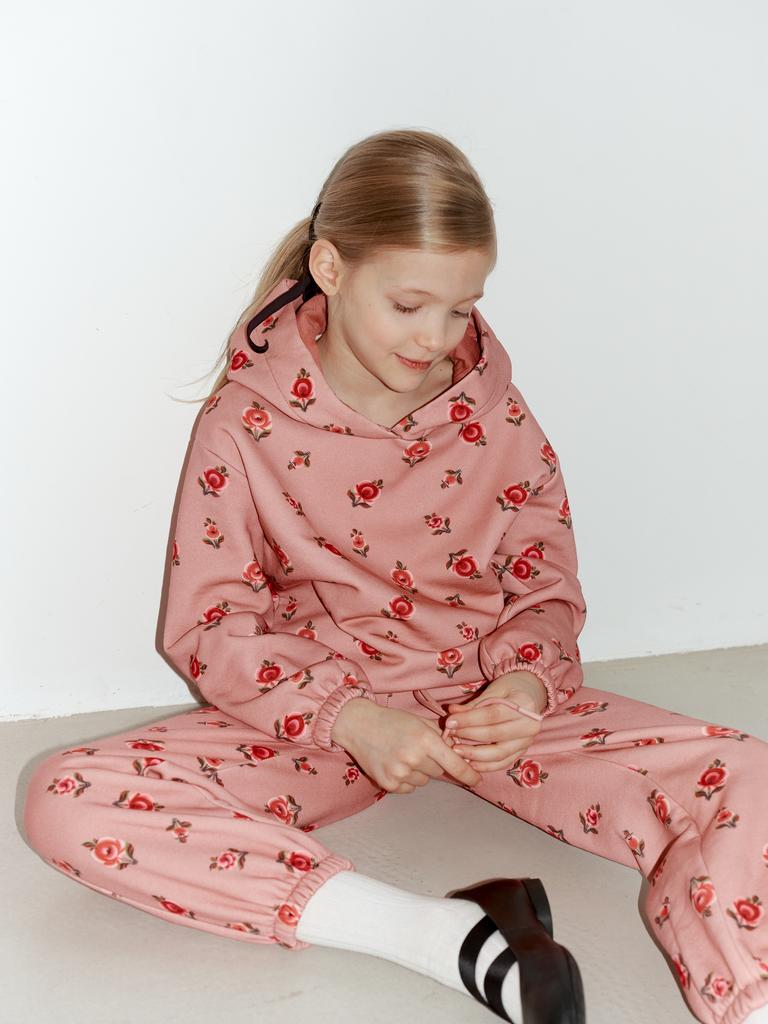 Худи FIONA PINK FLOWER