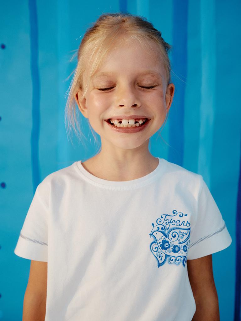 Футболка MIRA GZHEL BIRD