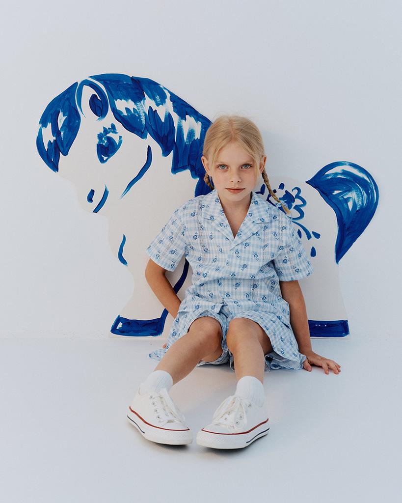 Рубашка JUNE GZHEL CHECK