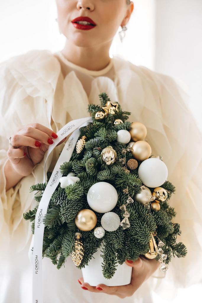 НОВОГОДНЯЯ ЕЛКА (односторонний декор)