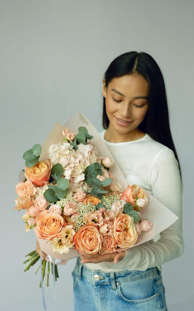 ТЕПЛЫЙ БУКЕТ ДЛЯ МАМЫ