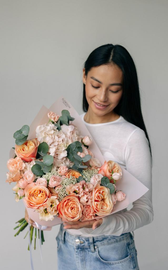 ТЕПЛЫЙ БУКЕТ ДЛЯ МАМЫ