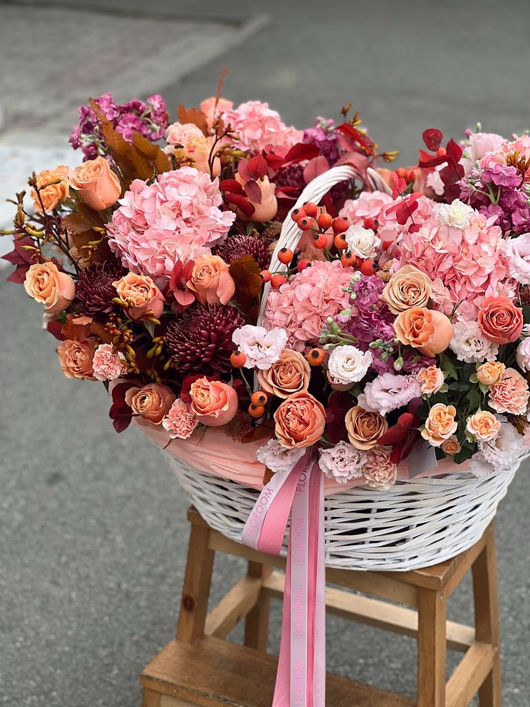 ОСЕННЯЯ КОРЗИНА ДЛЯ МАМЫ