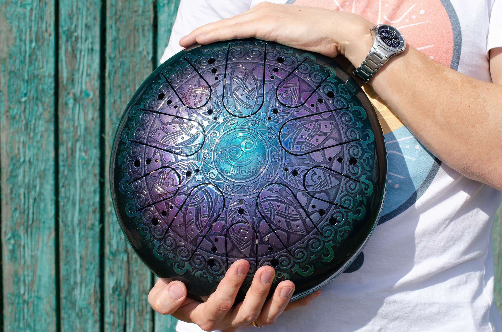 Tank drum (steel tongue drum) | Kosmosky