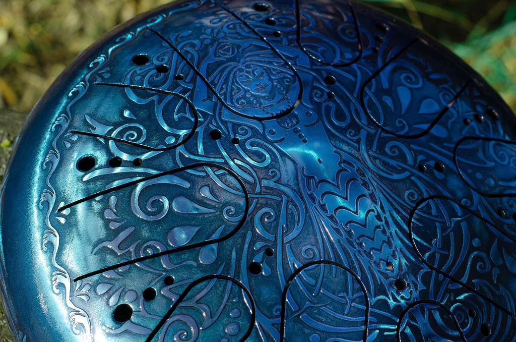 Tank drum (steel tongue drum) | Kosmosky