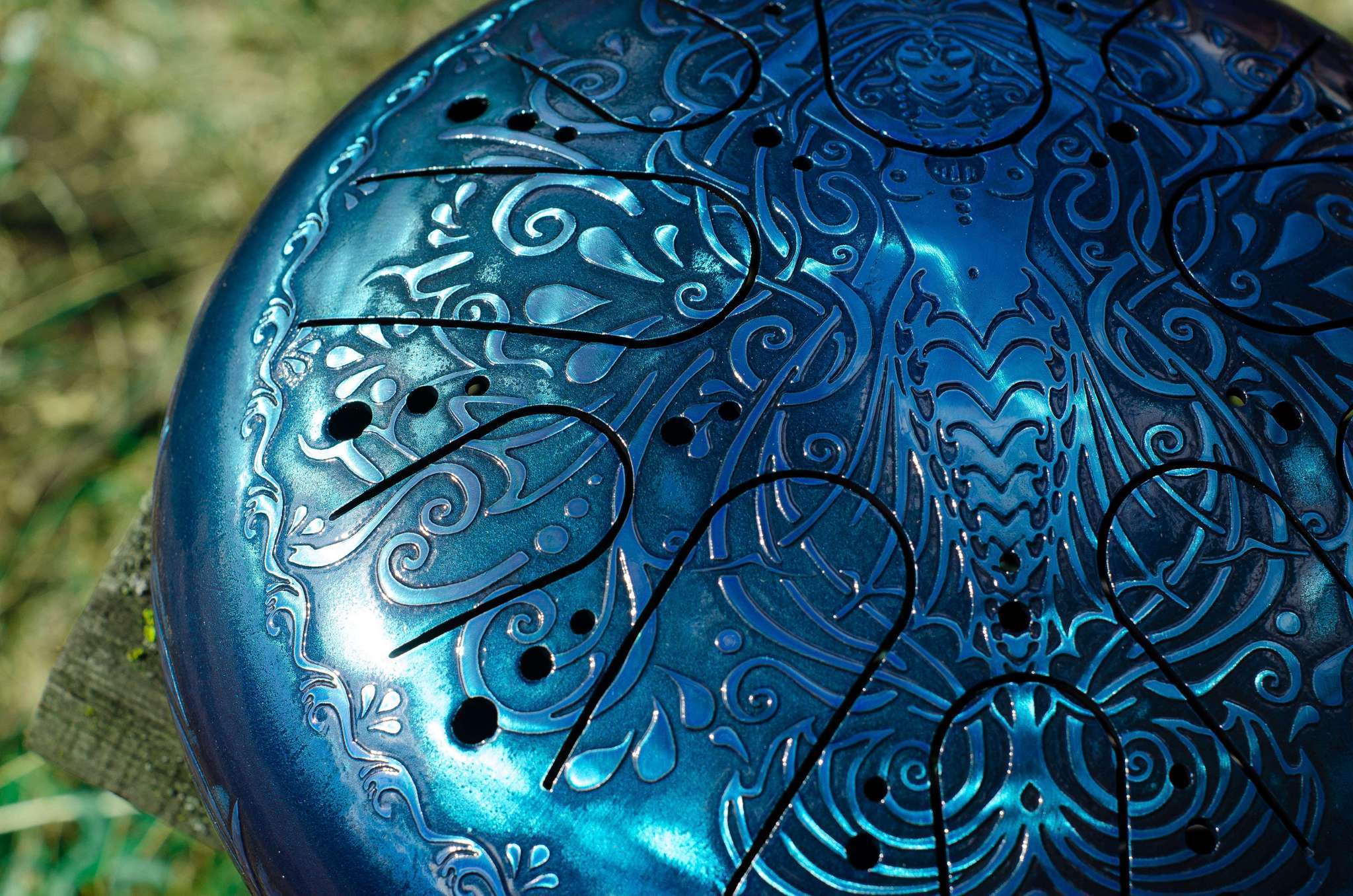 Tank drum (steel tongue drum) | Kosmosky