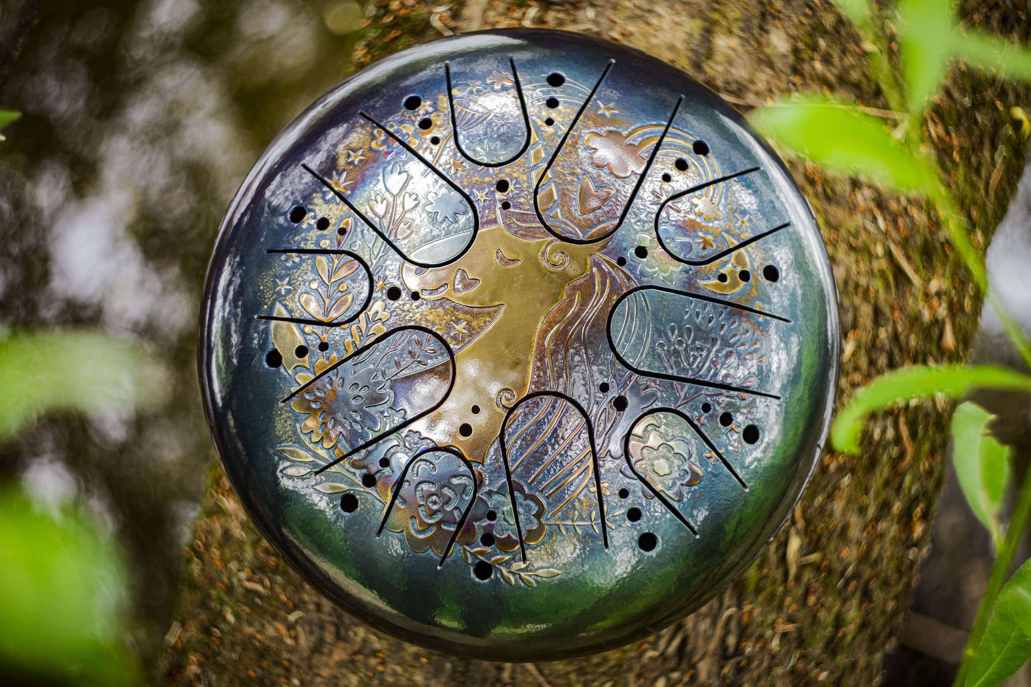 kiuuさん専用　タングドラム　KOSMOSKY Tank drum (steel tongue drum) | Kosmosky