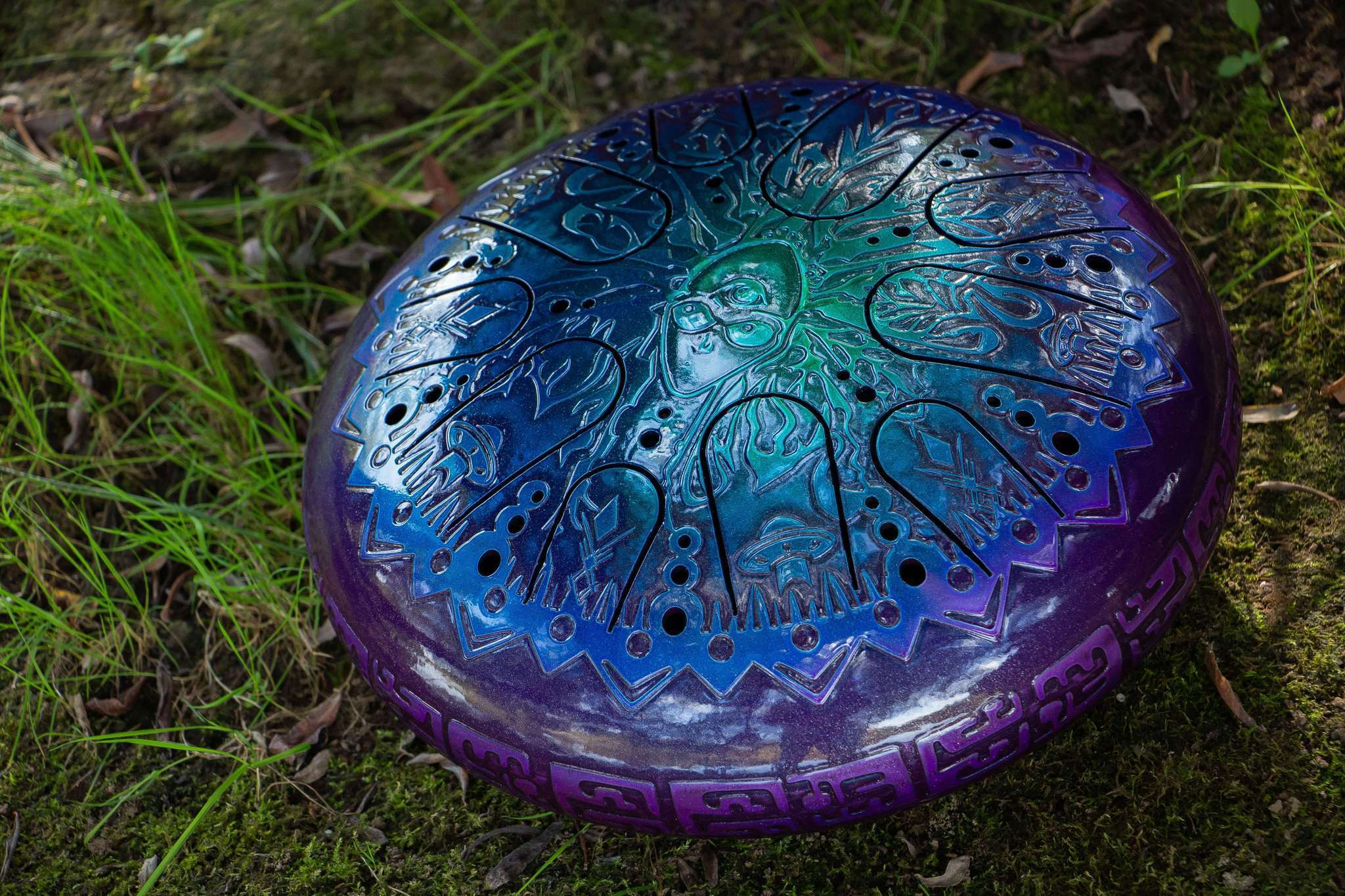 kiuuさん専用　タングドラム　KOSMOSKY Tank drum (steel tongue drum) | Kosmosky