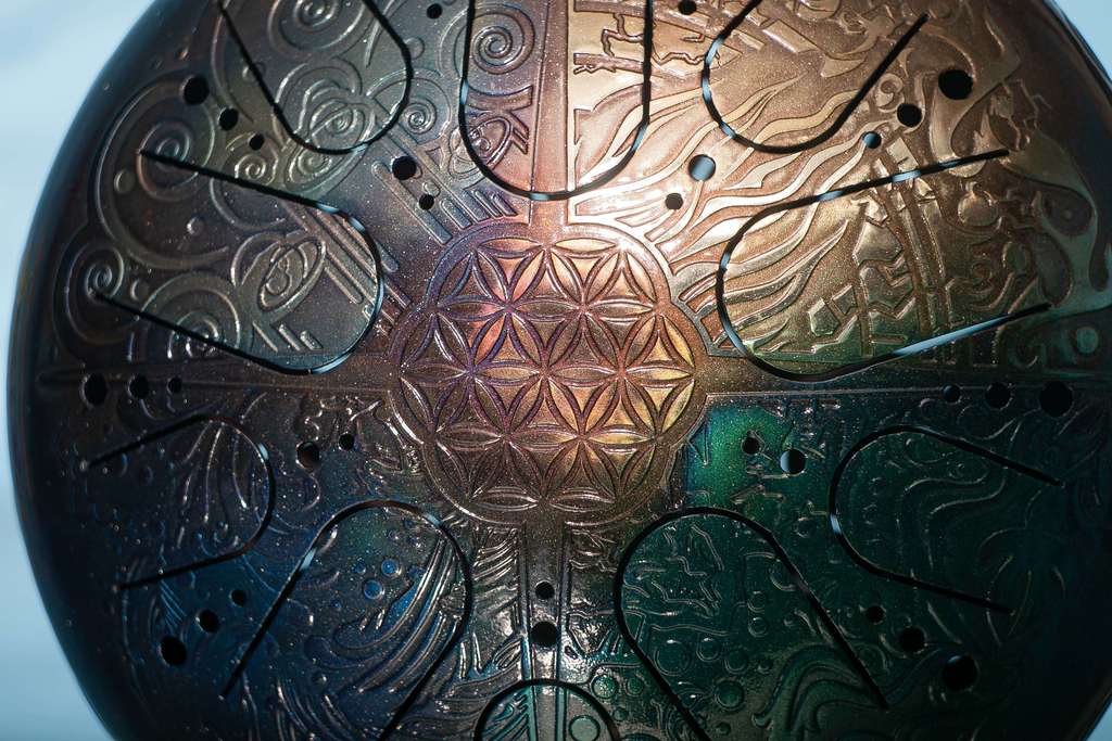 Tank drum (steel tongue drum) | Kosmosky