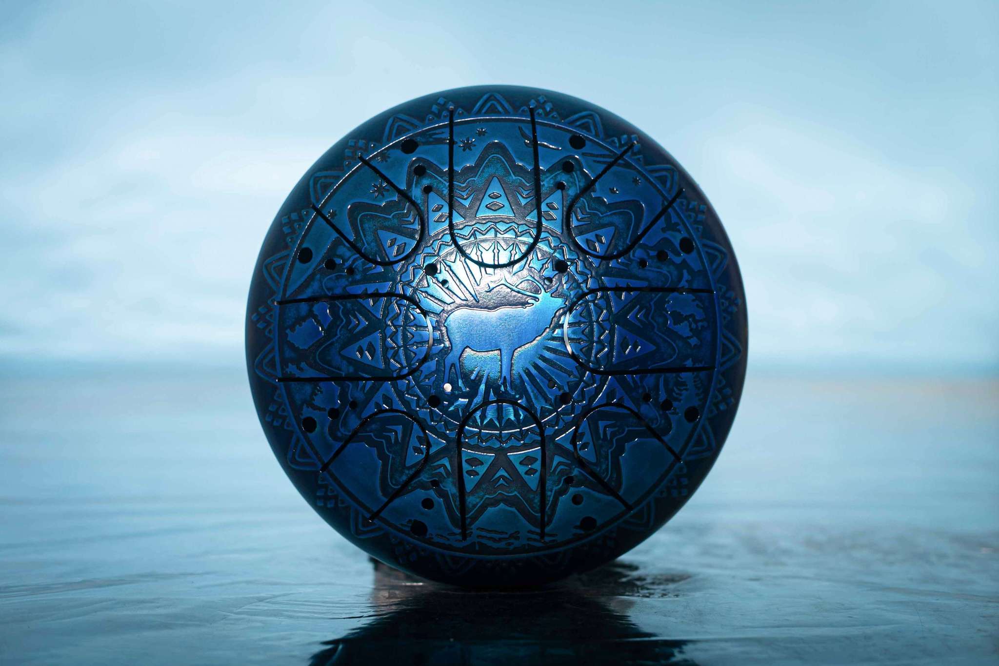 Tank drum (steel tongue drum) | Kosmosky