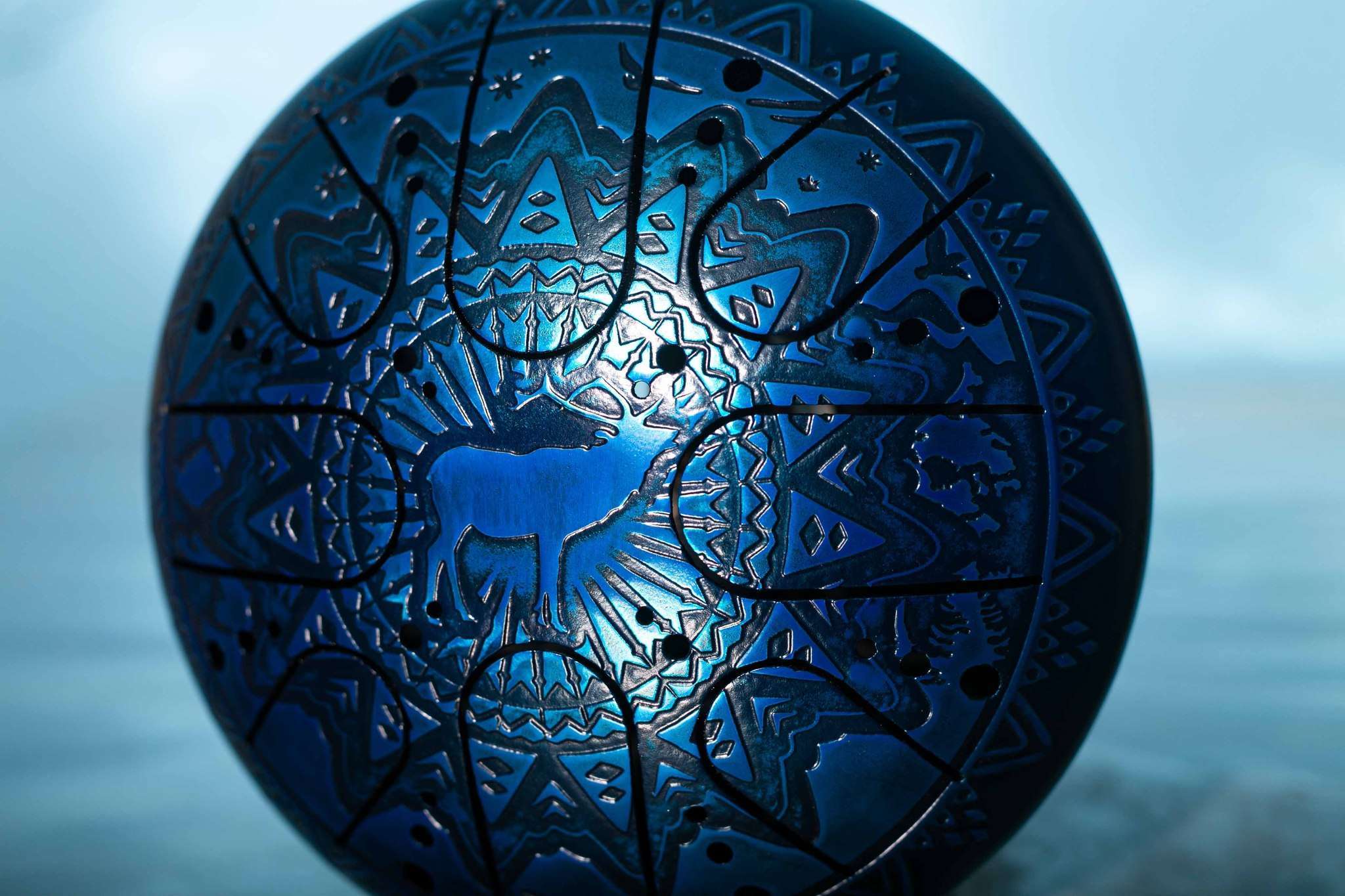 Tank drum (steel tongue drum) | Kosmosky