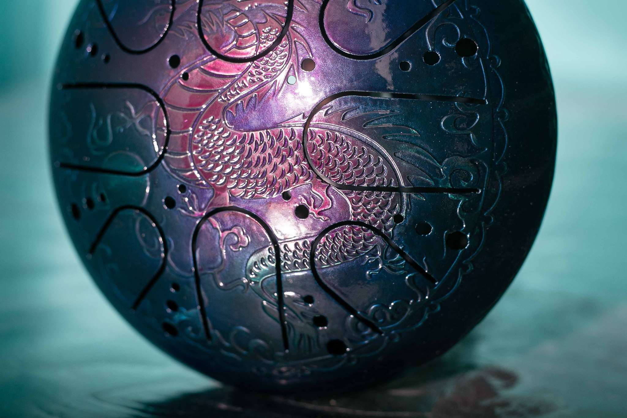Tank drum (steel tongue drum) | Kosmosky