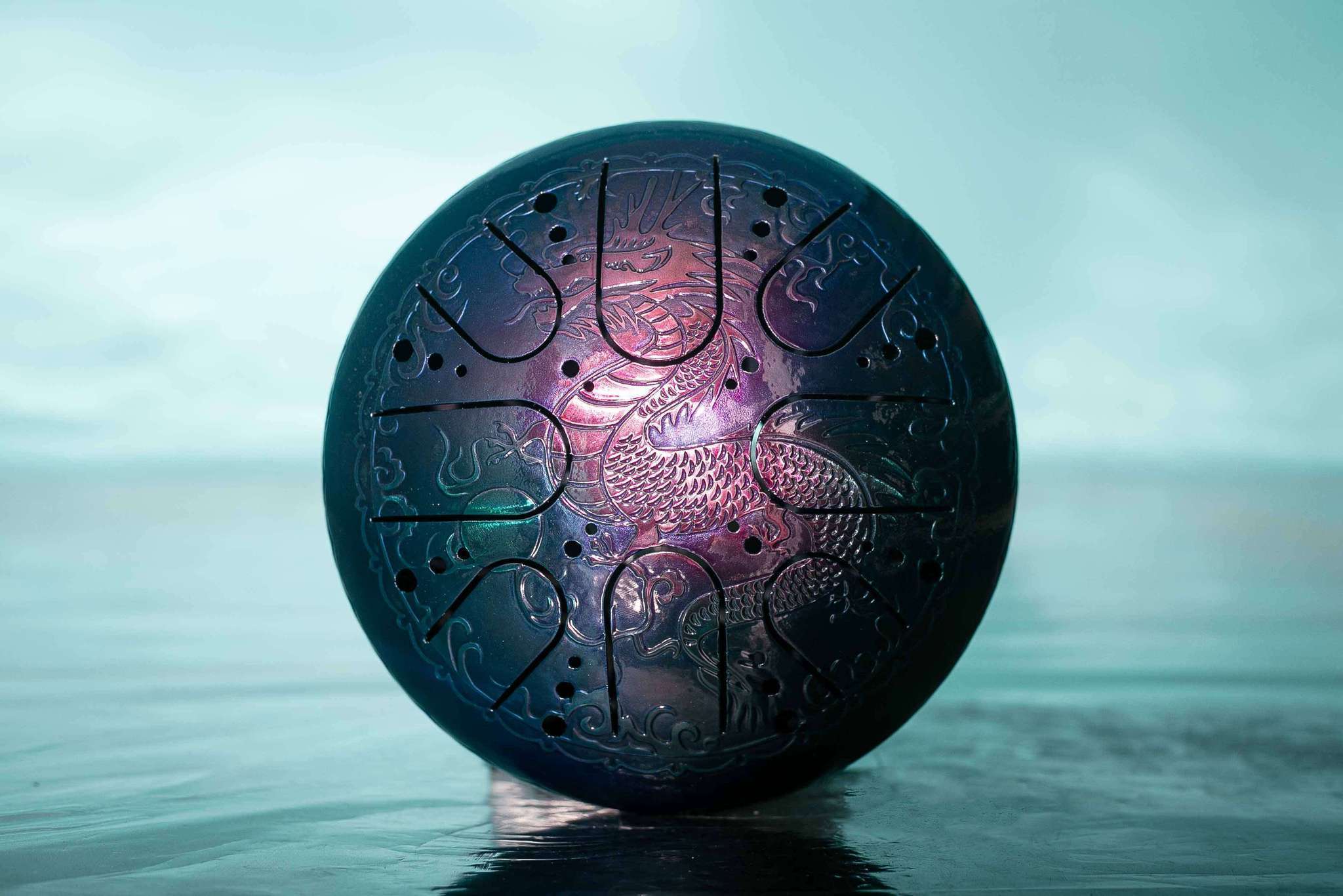 Tank drum (steel tongue drum) | Kosmosky