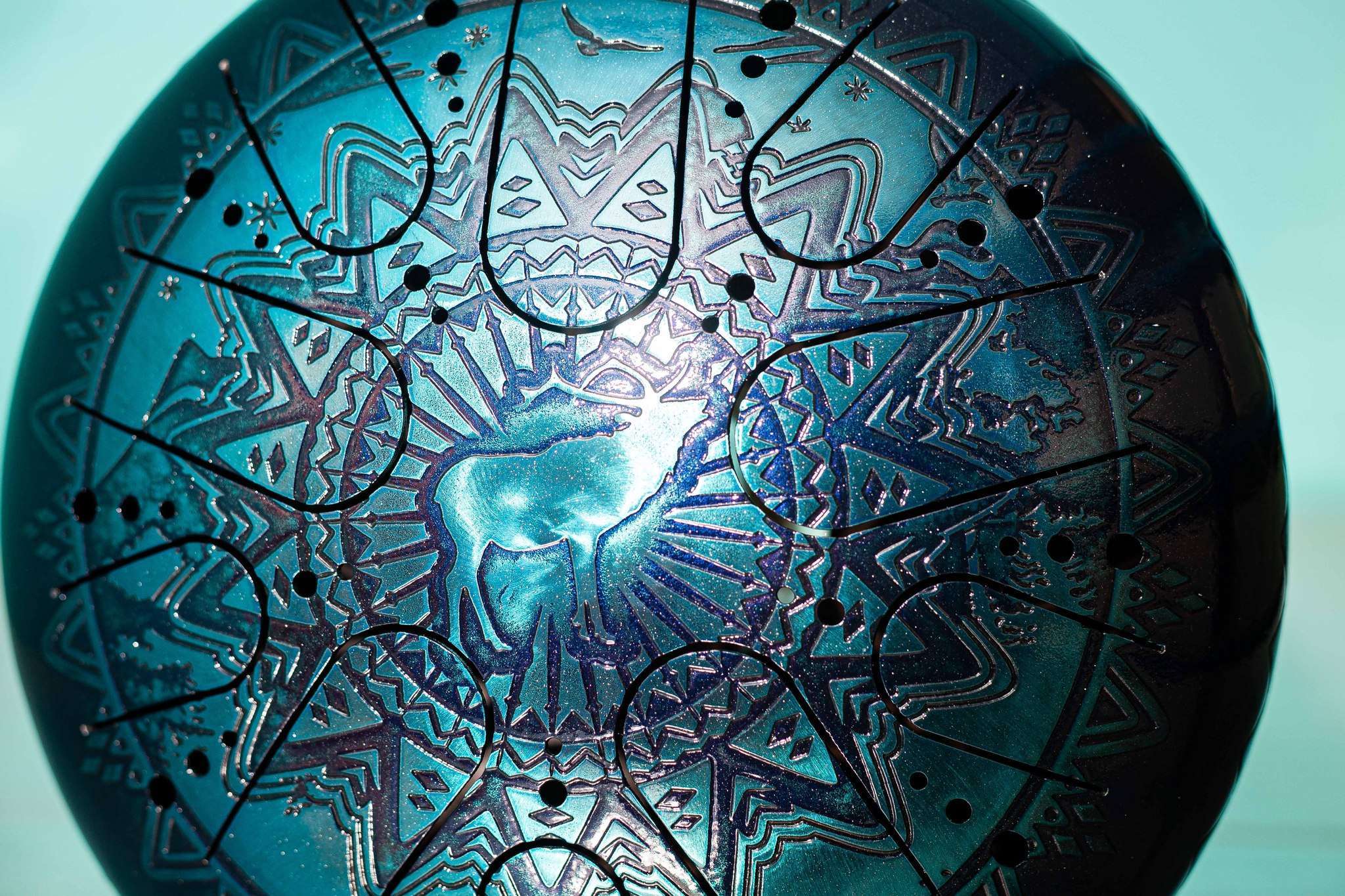 Tank drum (steel tongue drum) | Kosmosky