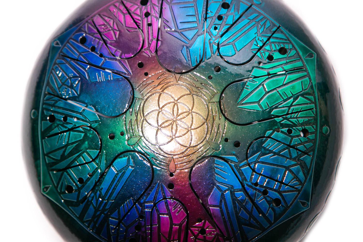 Tank drum (steel tongue drum) | Kosmosky