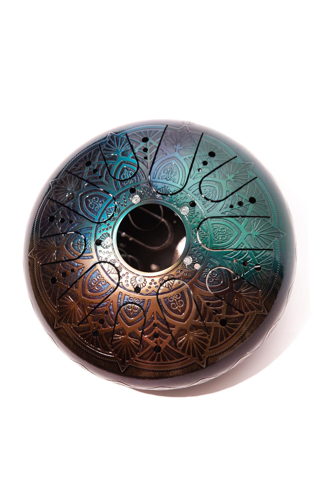 Steel tongue drum 