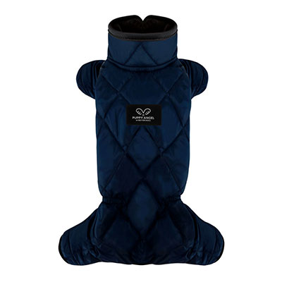 Комбинезон "Стежка" на атласе унисекс синий