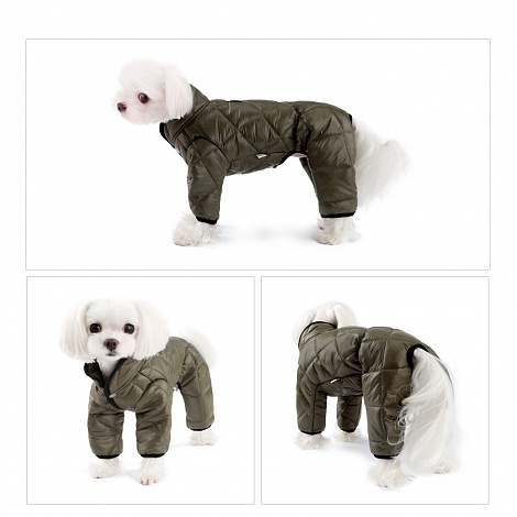 Комбинезон "Стежка" на атласе унисекс серый