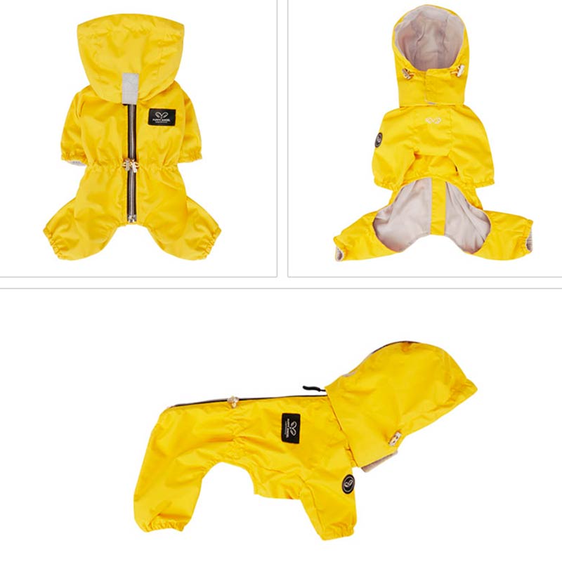 Дождевик унисекс PUPPY ANGEL yellow