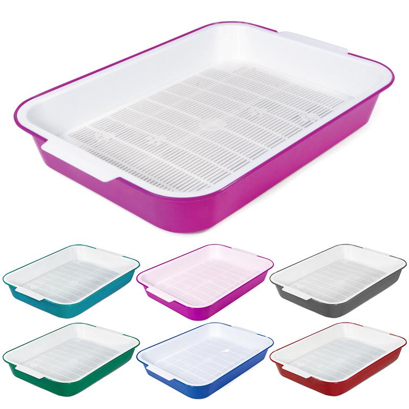 Туалет для кошек с сеткой "Эстет"