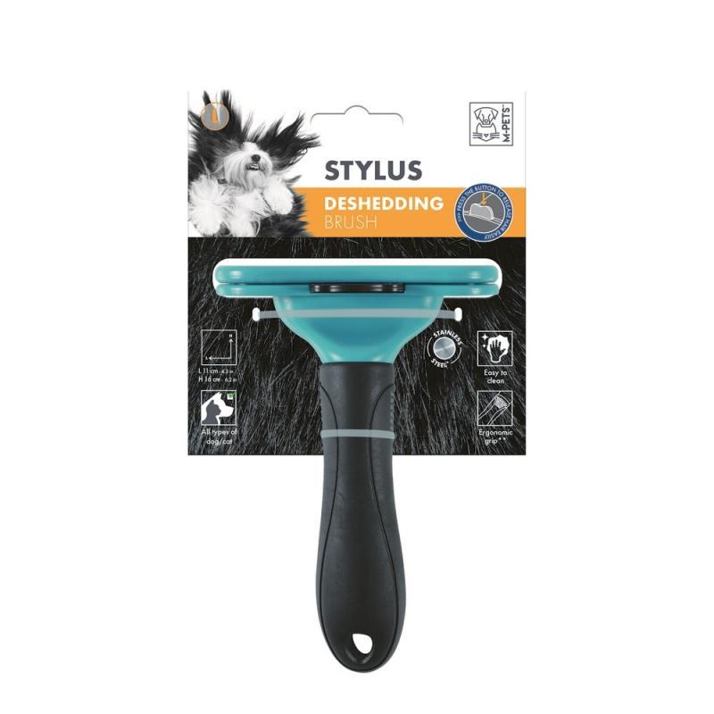 M-PETS Щетка-дешеддер для вычесывания кошек и собак