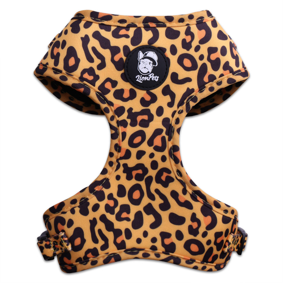 LionPets Шлейка-жилетка для собак (Жёлтый гепард)