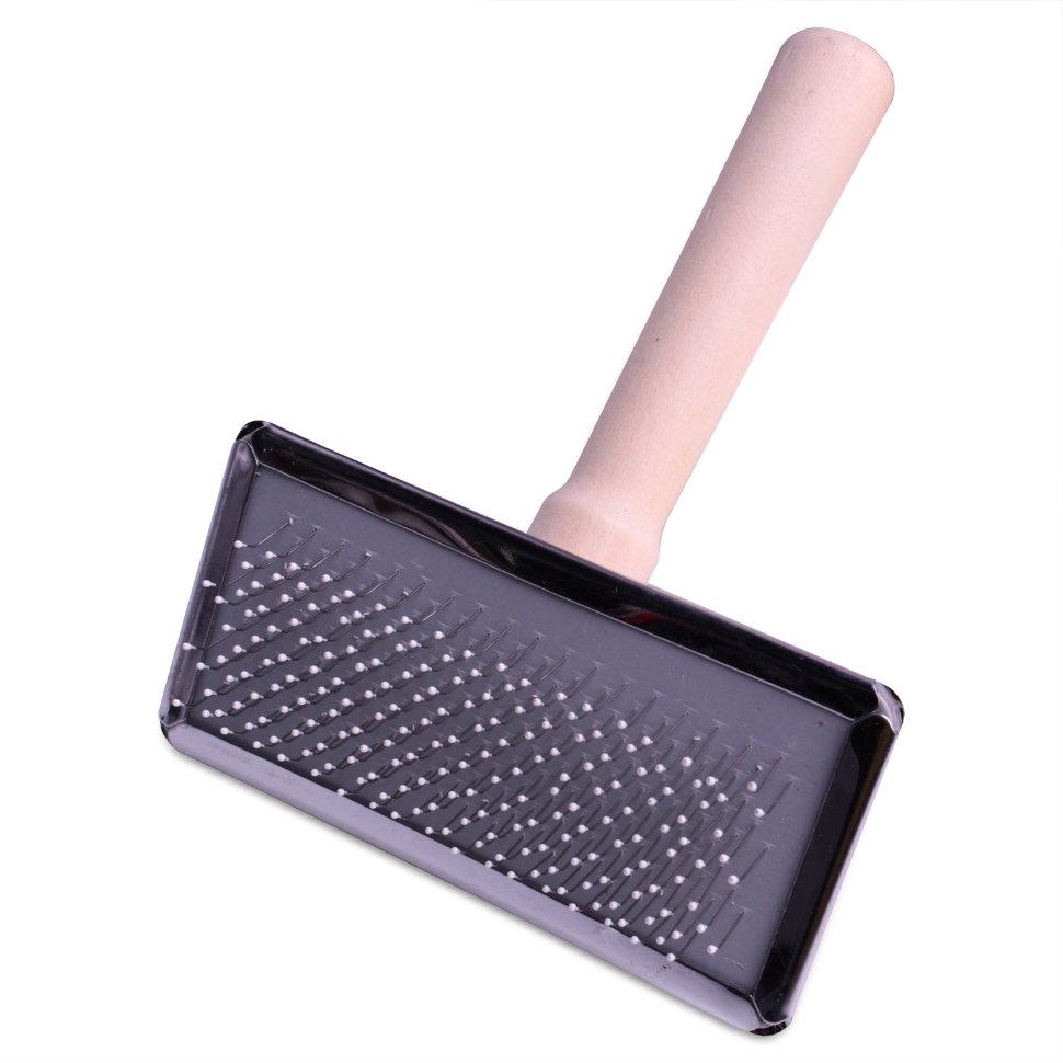 Пуходерка деревянная с шариками КАСКАД