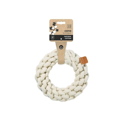 M-PETS Игрушка для собак Black Ring COTO кольцо, 18 см
