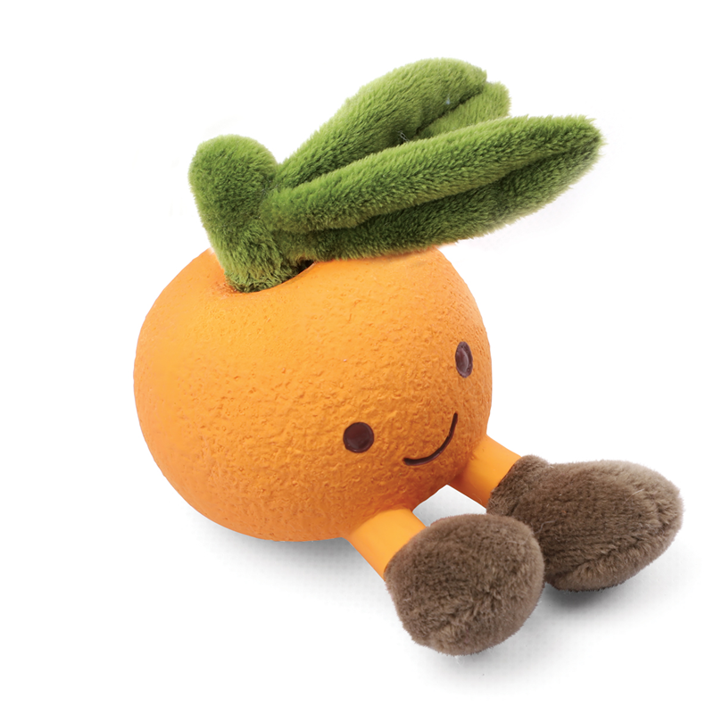 Triol Игрушка для собак из латекса "Мандарин", 105мм