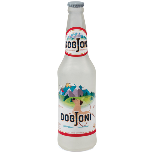 Triol Игрушка для собак "Бутылка - DogJoni", 240мм