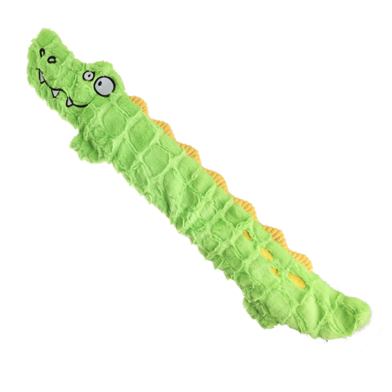 GiGwi Игрушка для собак Крокодил шуршащий 60см, серия CATCH & FETCH