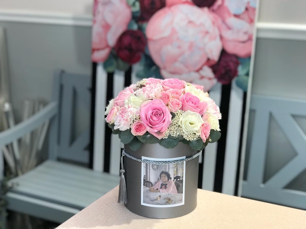 "Девочка с персиками" по мотивам Валентина Серова