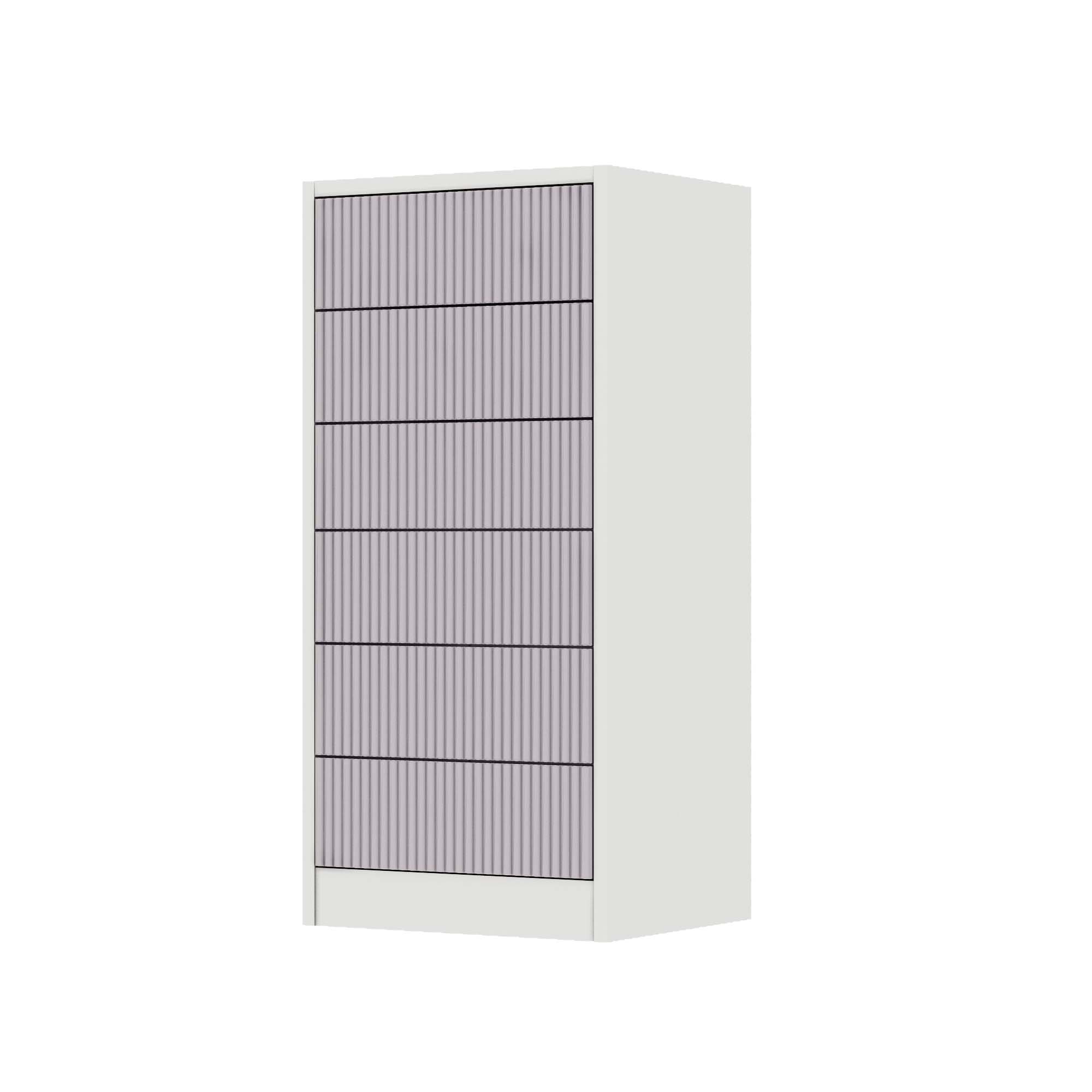 Комод 6 ящиков, коллекция"Olivia", OV-12