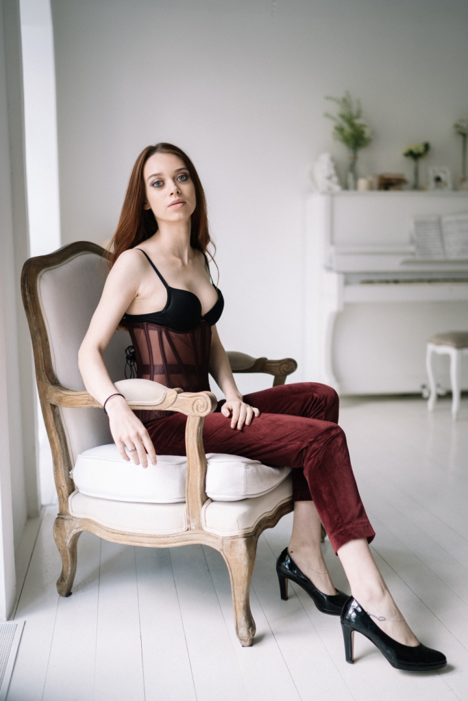 Прозрачный корсет Pashion