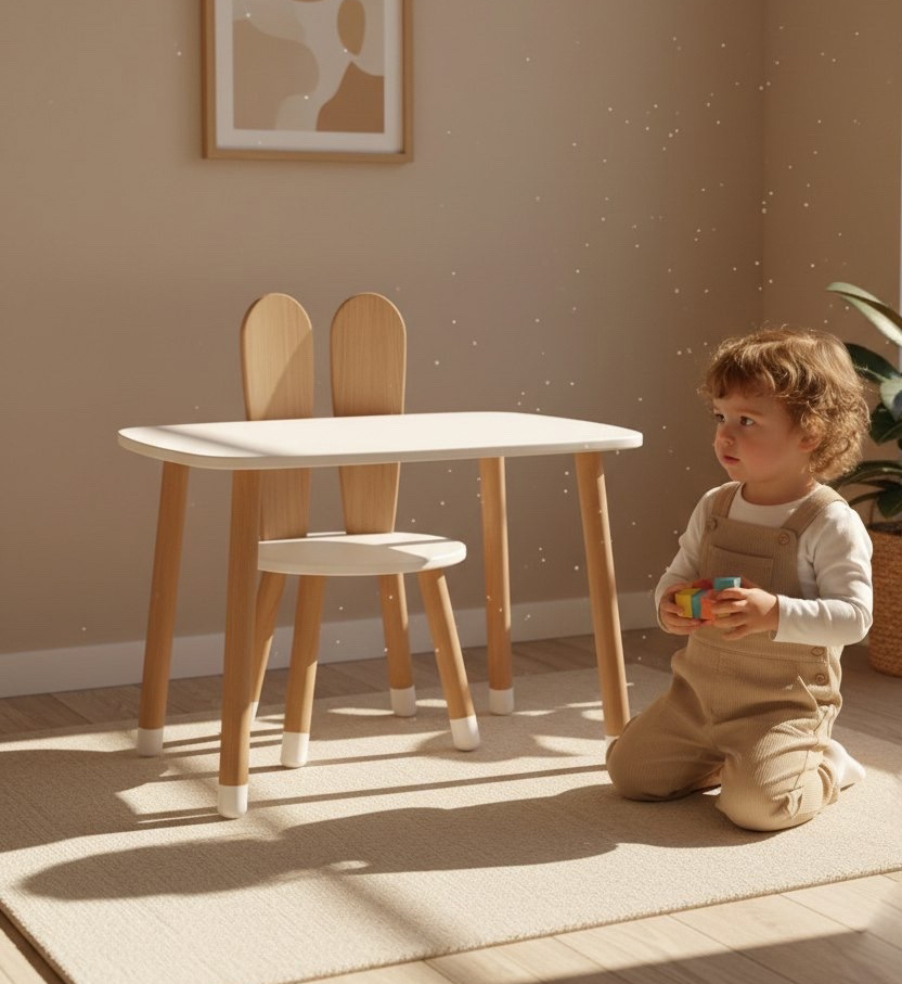 Стол + стул-зайчик