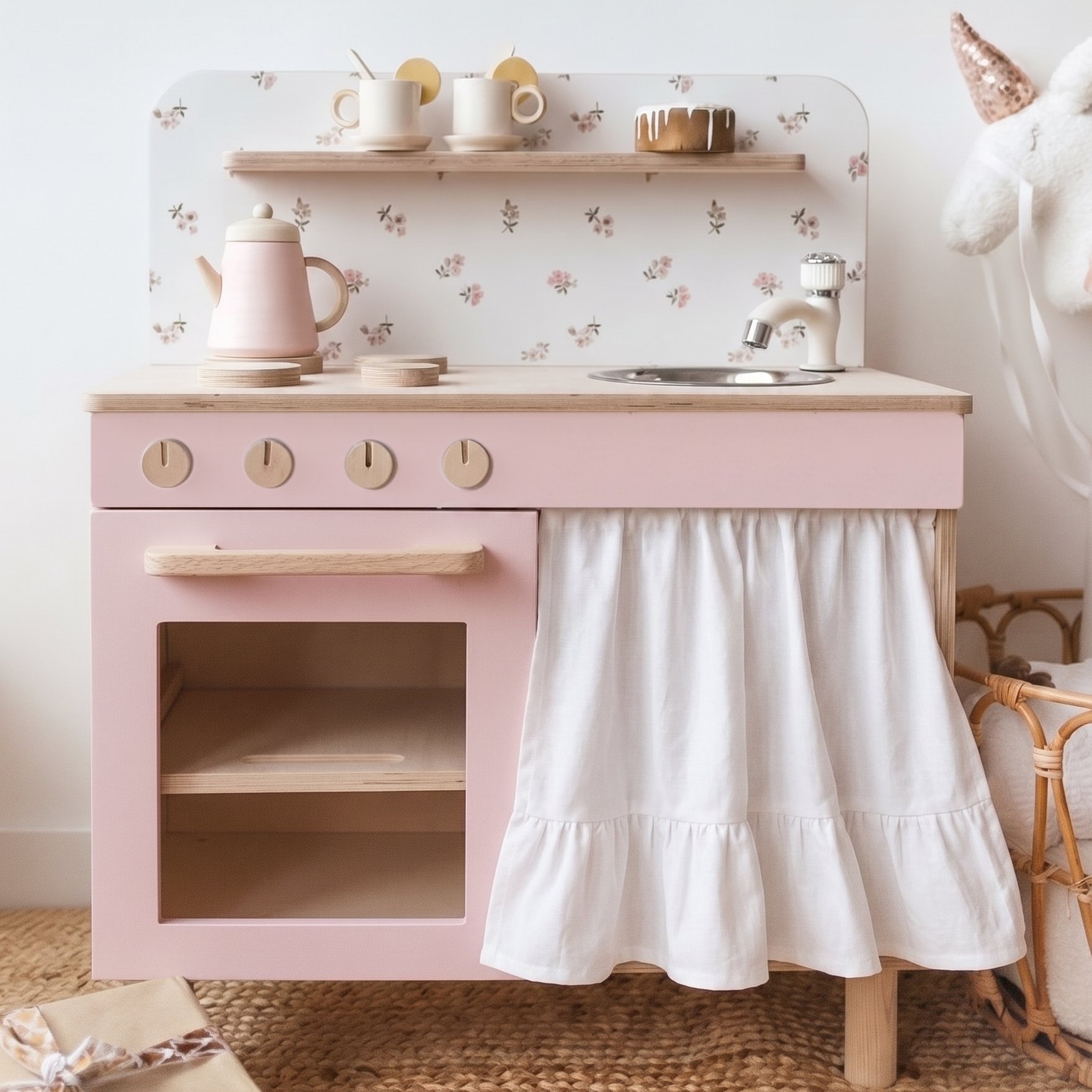 Кухня игровая "Pink Flower"