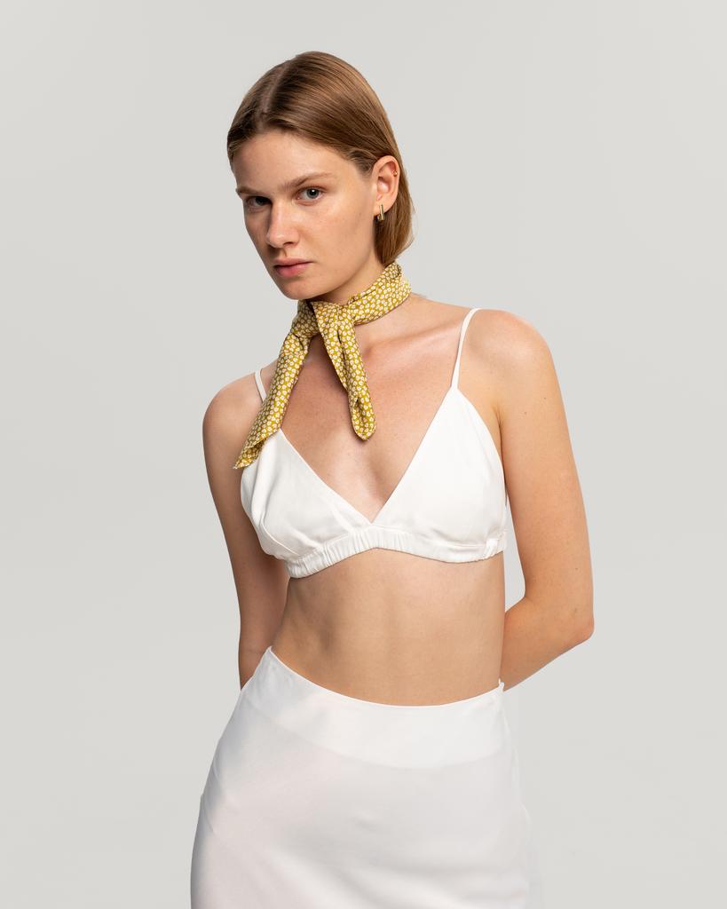 Бра из вискозы, белый