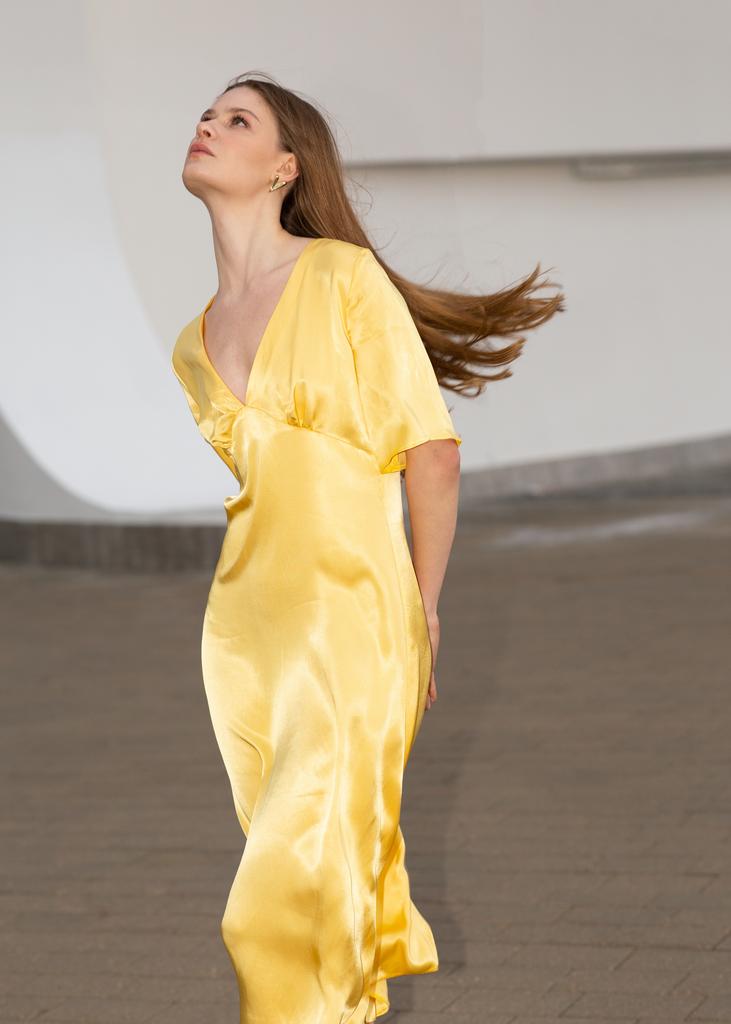 Платье Сильвия, желтый