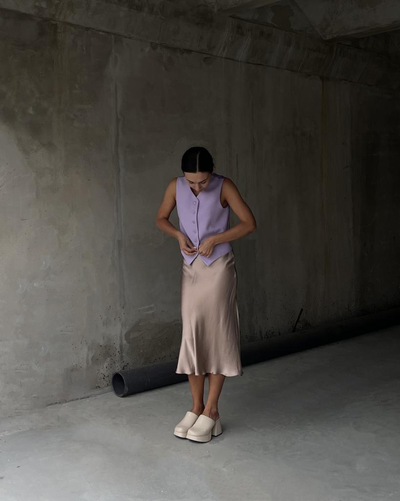 Жилет, лаванда