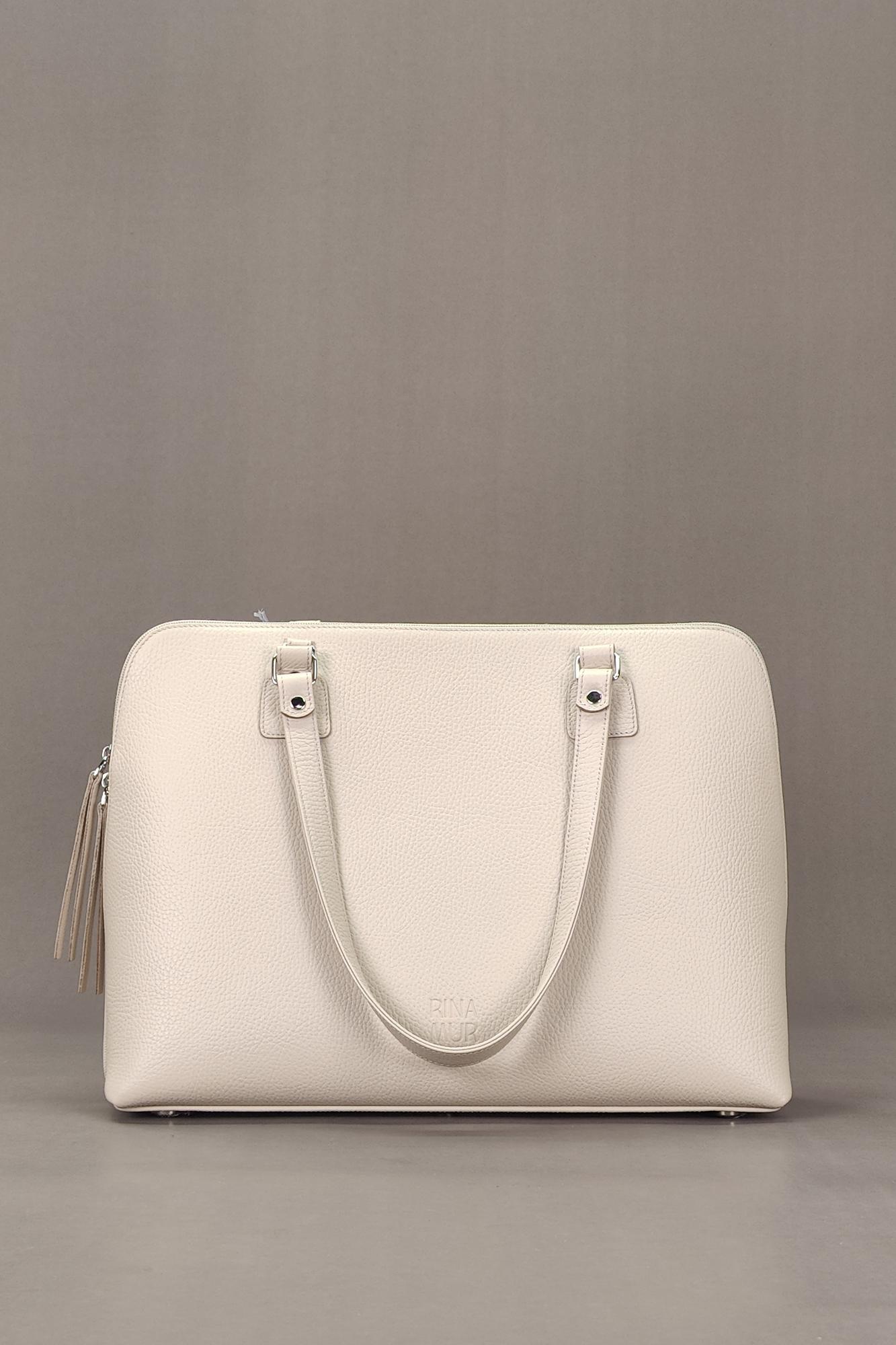 Сумка "Brief" бежевая