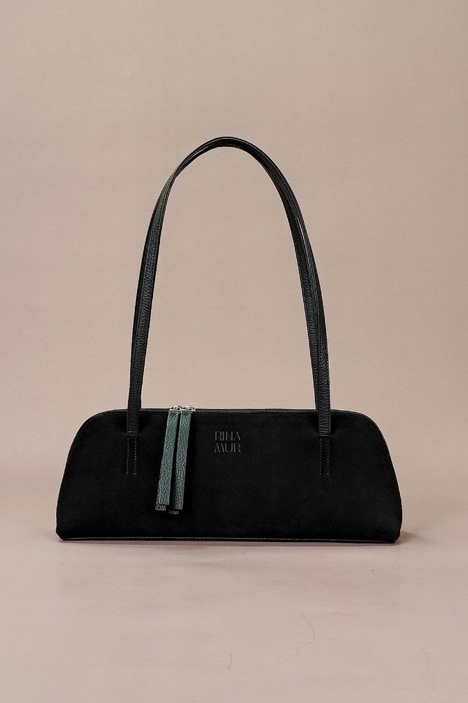 Сумка-такса "Fluffy" черная